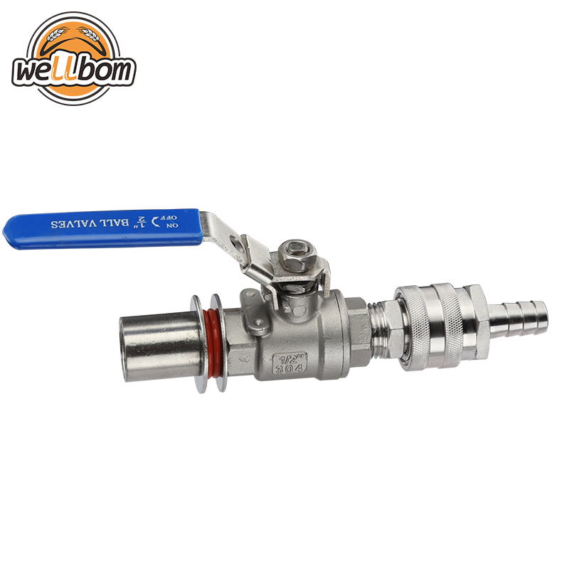 Stainless Steel Home brewing Weldless Kettle Valve Kit, 1/2"NPT with Quick Disconnect Set and bulkhead assembly,Tumi - The official and most comprehensive assortment of travel, business, handbags, wallets and more.